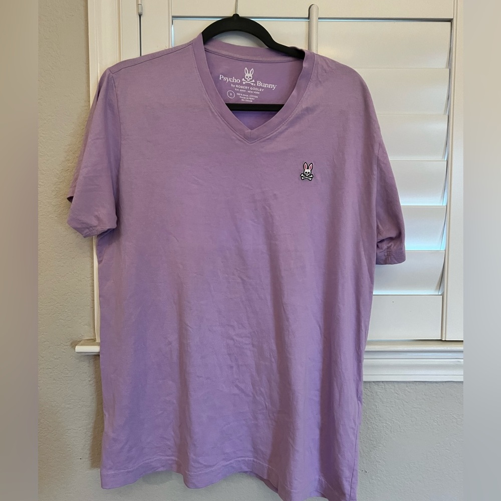 Men’s Psycho Bunny V Neck Tshirt